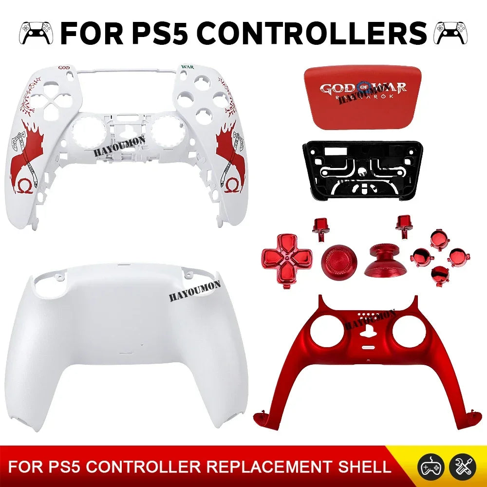 Limited Version for PS5 Controller Housing Shell Touchpad Cover Replacement Front Back Panel Case for BDM-010/020/030/040/050