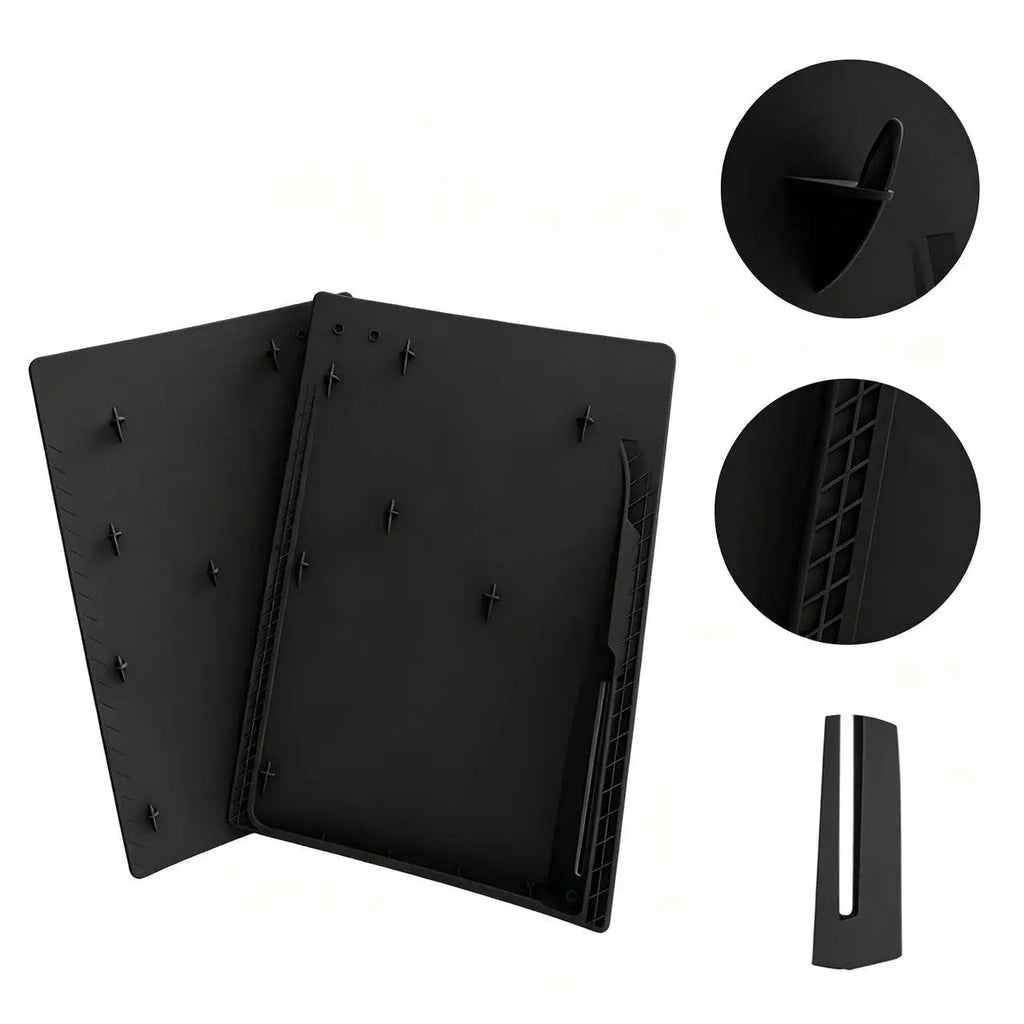 Console Replacement Ghost Faceplate Compatible with PS5 Disc Edition Side Panel Faceplate Back Plate Shell for PS5 Disc