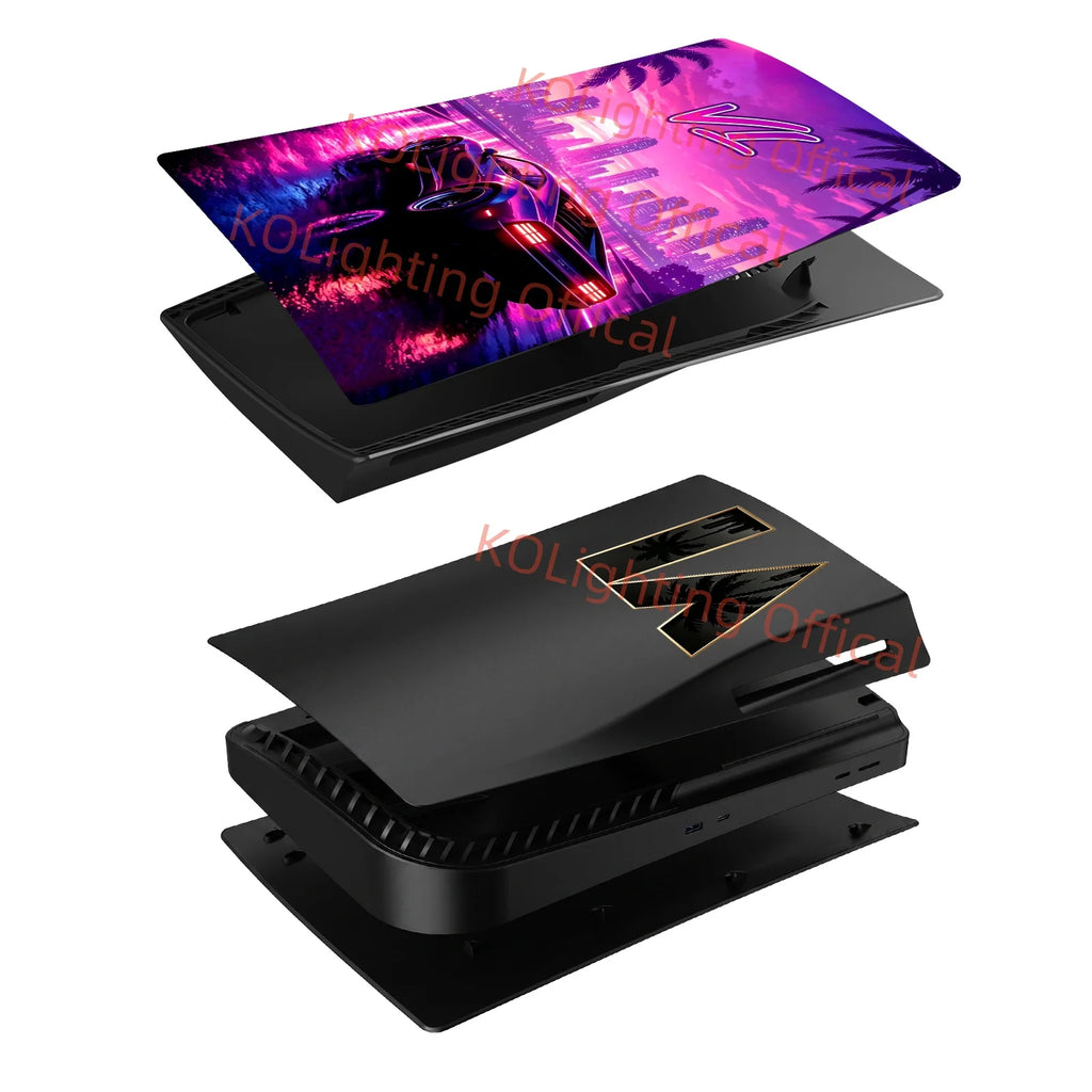 GT Edition PS5 Side Panels — Faceplate Cover for PS5 Fat, Slim & Pro Console