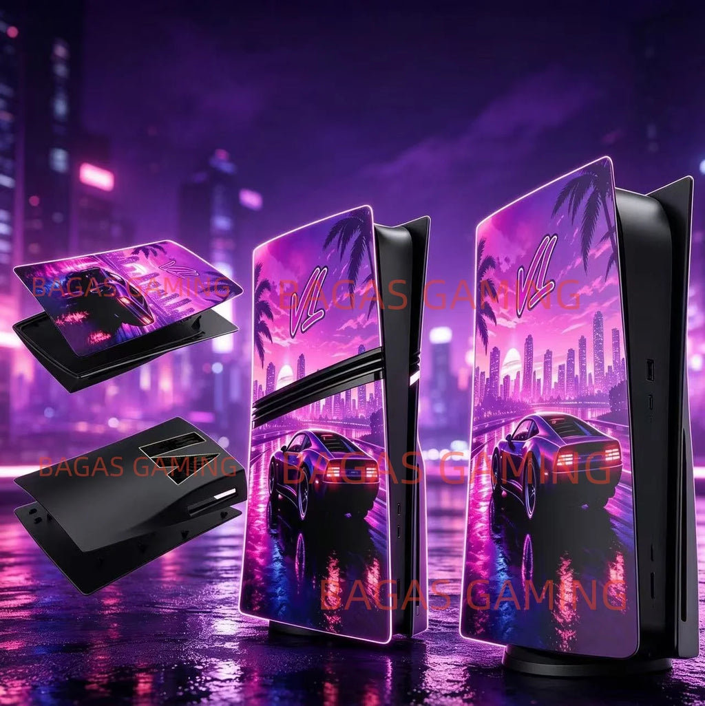GT Edition PS5 Side Panels — Faceplate Cover for PS5 Fat, Slim & Pro Console