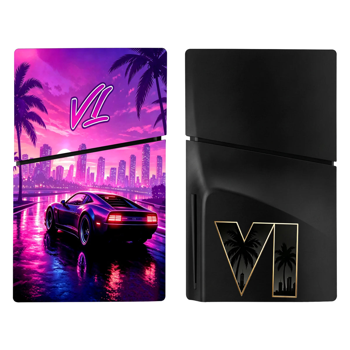 GT Edition PS5 Side Panels — Faceplate Cover for PS5 Fat, Slim & Pro Console