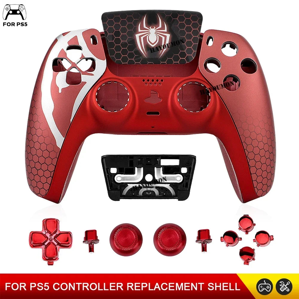 Limited Version for PS5 Controller Housing Shell Touchpad Cover Replacement Front Back Panel Case for BDM-010/020/030/040/050