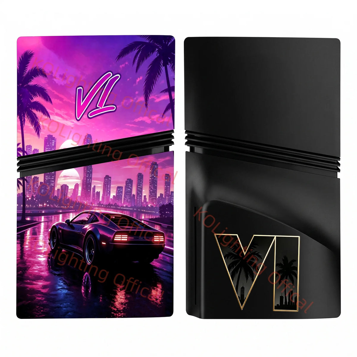 GT Edition PS5 Side Panels — Faceplate Cover for PS5 Fat, Slim & Pro Console
