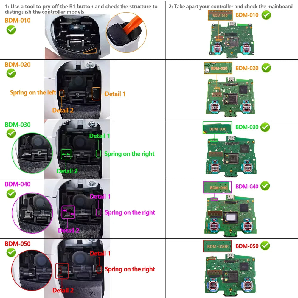 For PS5 Controller Custom Full Shell Replacement Kit with Touchpad Buttons & Tools BDM-010/020/030/040/050 Housing DIY Mod Parts