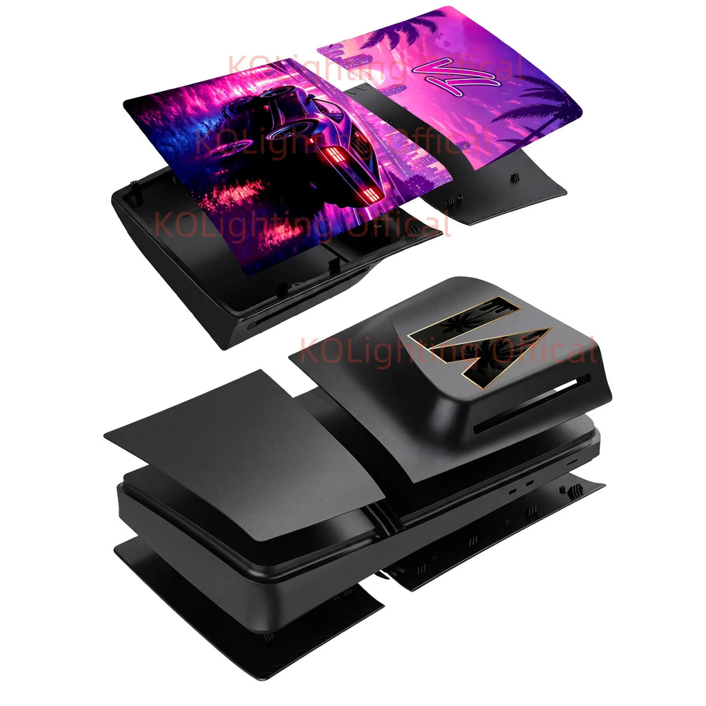 GT Edition PS5 Side Panels — Faceplate Cover for PS5 Fat, Slim & Pro Console