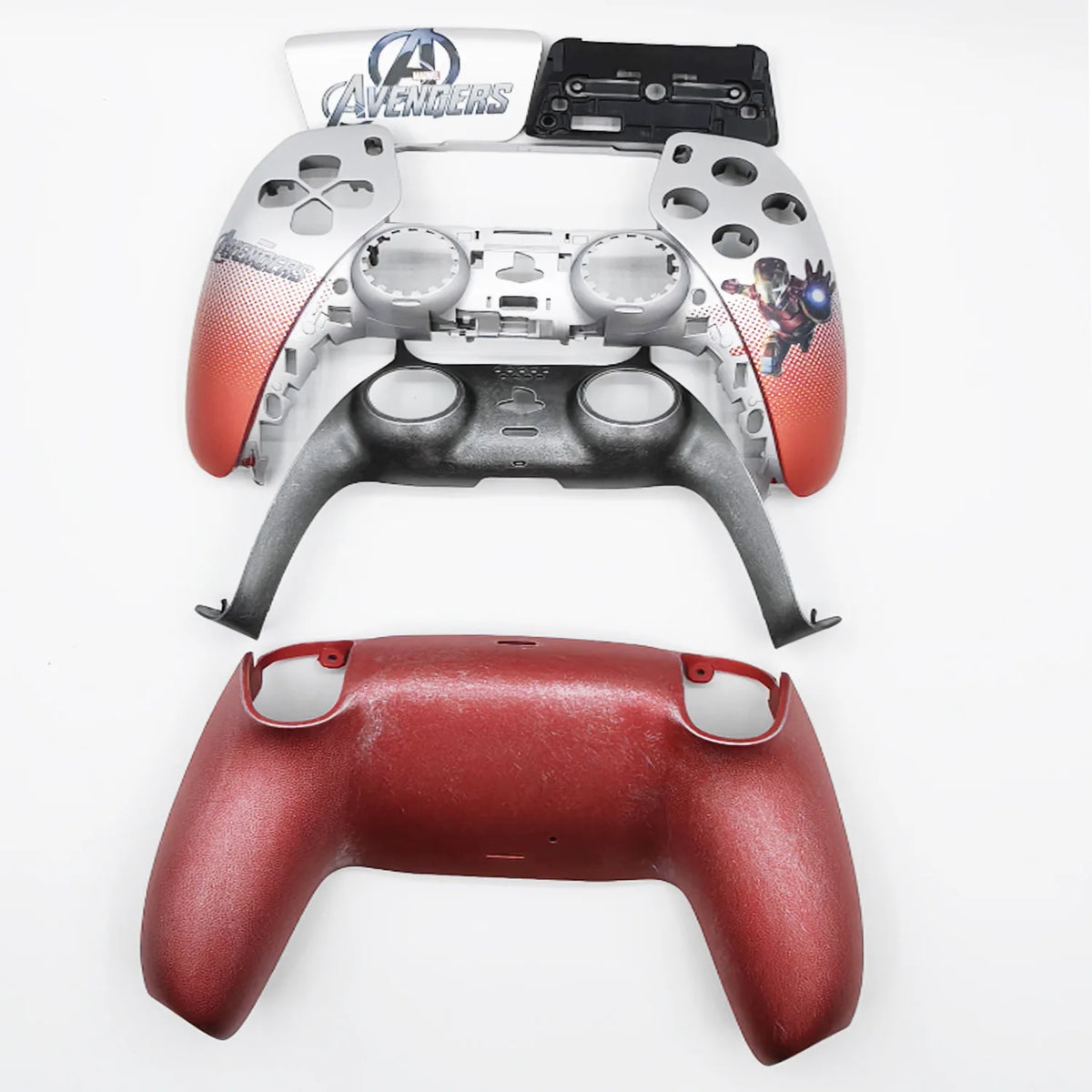 PS5 controller replacement case, PS5 game controller modification and repair accessories, creative design for PS5 game controlle