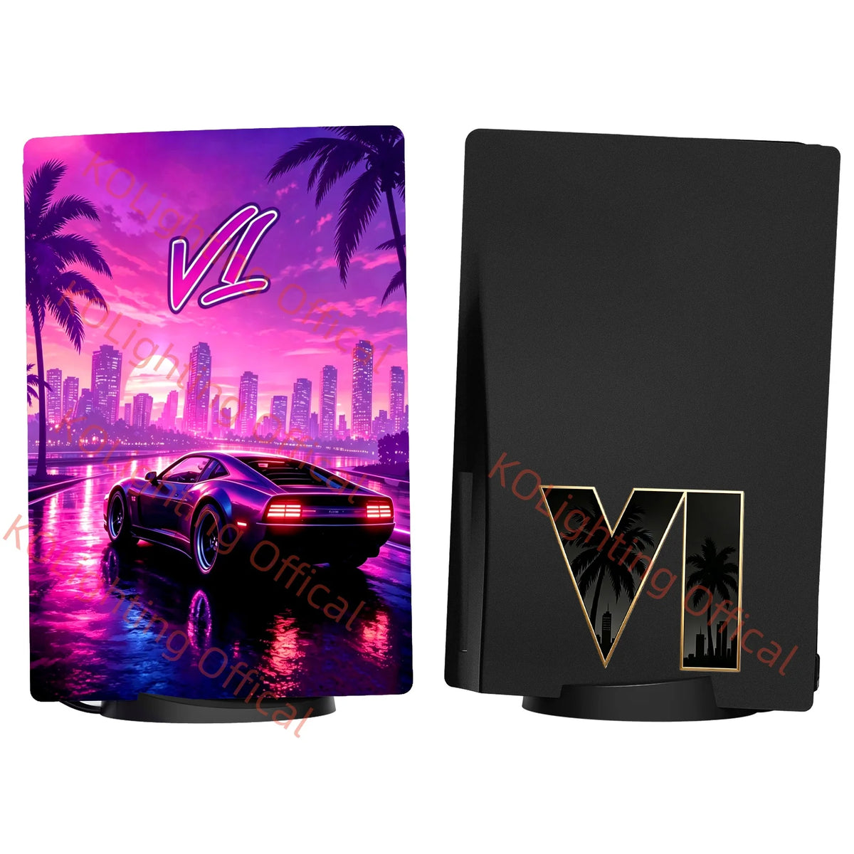 GT Edition PS5 Side Panels — Faceplate Cover for PS5 Fat, Slim & Pro Console