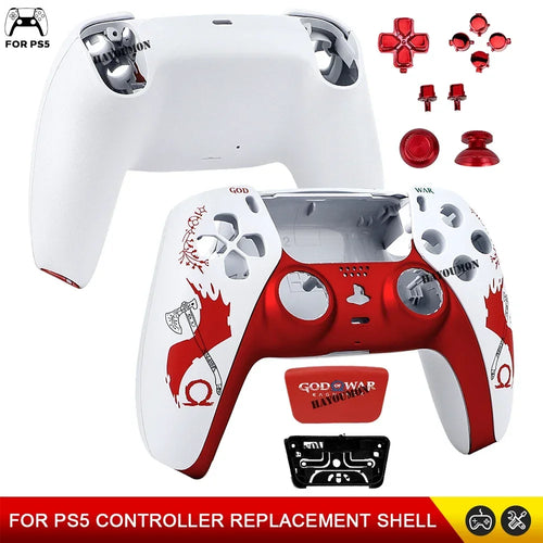 Limited Version for PS5 Controller Housing Shell Touchpad Cover Replacement Front Back Panel Case for BDM-010/020/030/040/050