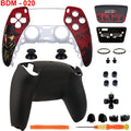 For PS5 Controller Custom Full Shell Replacement Kit with Touchpad Buttons & Tools BDM-010/020/030/040/050 Housing DIY Mod Parts
