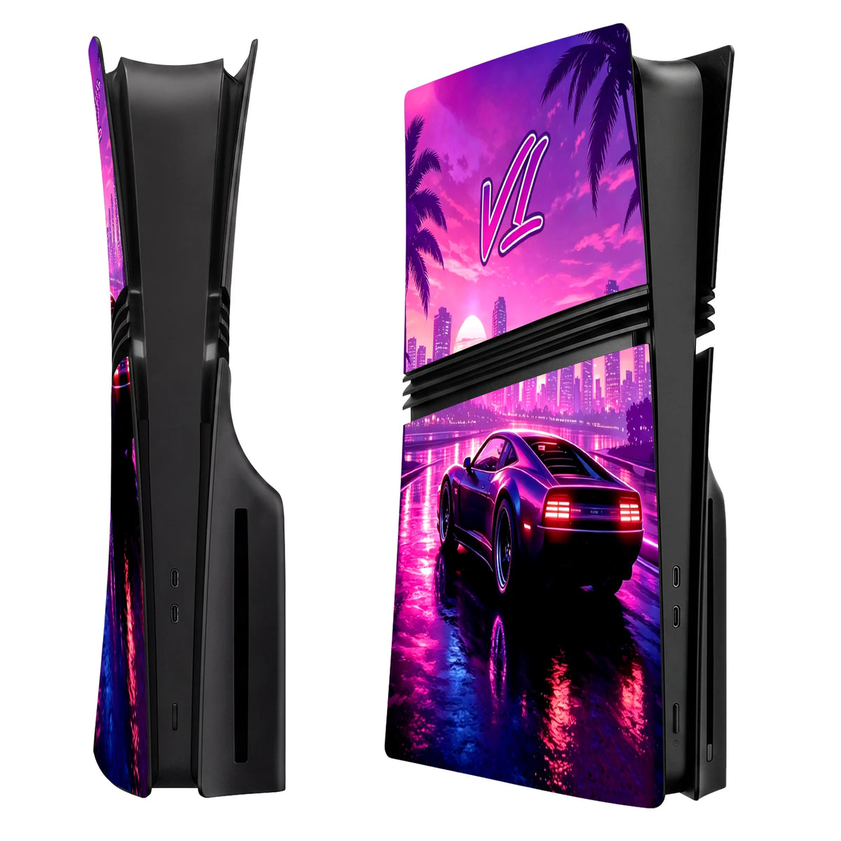 GT Edition PS5 Side Panels — Faceplate Cover for PS5 Fat, Slim & Pro Console