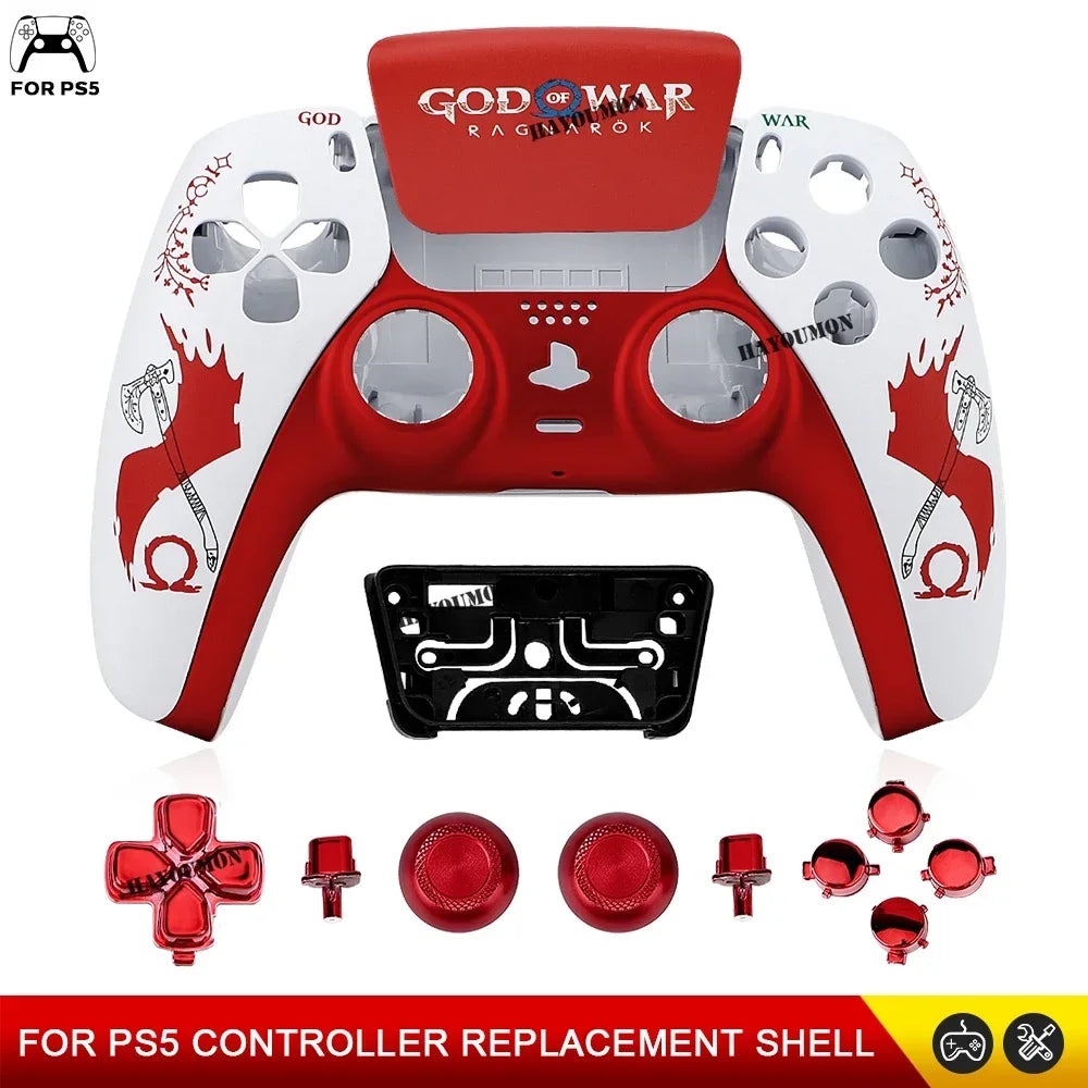 Limited Version for PS5 Controller Housing Shell Touchpad Cover Replacement Front Back Panel Case for BDM-010/020/030/040/050