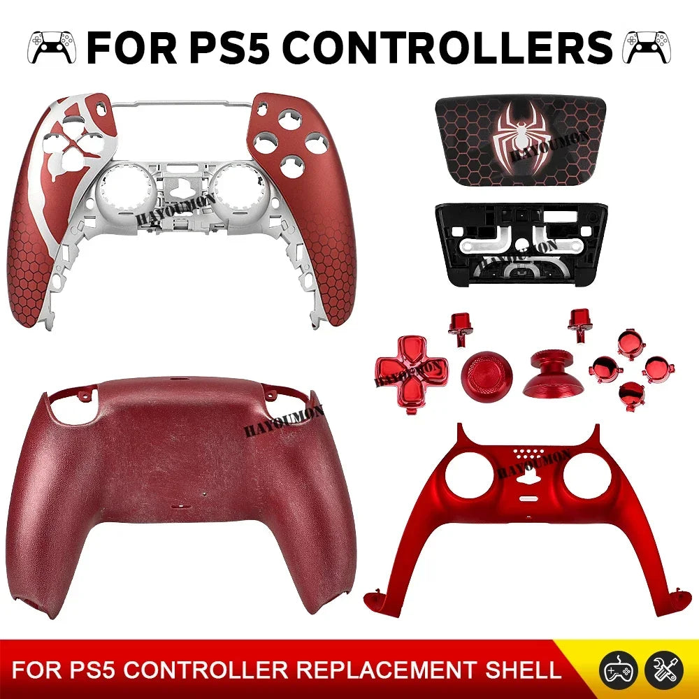 Limited Version for PS5 Controller Housing Shell Touchpad Cover Replacement Front Back Panel Case for BDM-010/020/030/040/050
